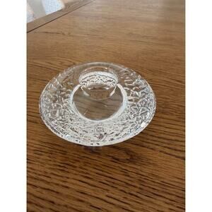 Orrefors ‘Discus’ Votive Candle Holder